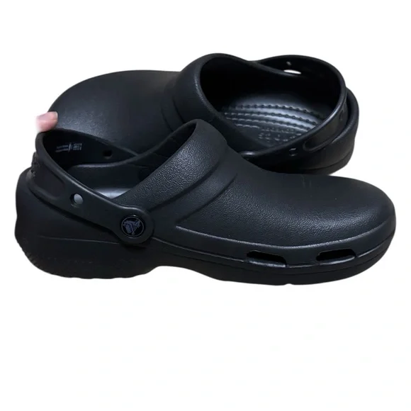 Crocs Adult Specialist II Clogs Work Shoes, Black - Picture 3 of 5